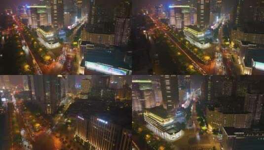 上海市浦东新区外滩陆家嘴商业区高楼大厦摩高清在线视频素材下载