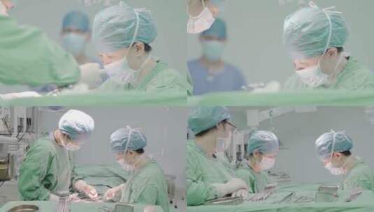 纪实妇产剖腹产手术高清在线视频素材下载