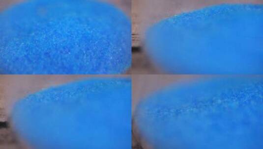 【镜头合集】化学品硫酸铜蓝钒高清在线视频素材下载