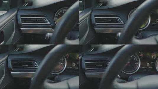 汽车内饰横移镜头高清在线视频素材下载