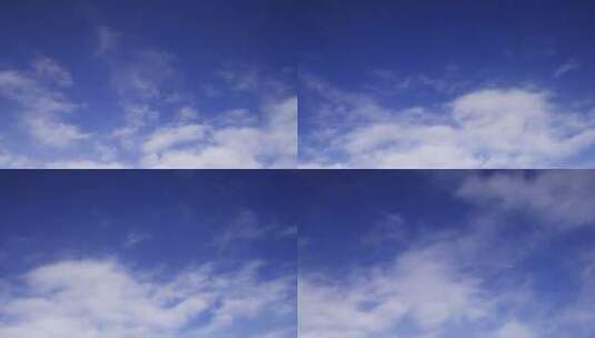 飞机闯过云层云层之上高清在线视频素材下载