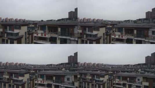 中国重庆璧山区小区建设高清在线视频素材下载