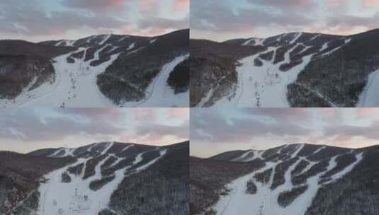 冬季滑雪高清在线视频素材下载