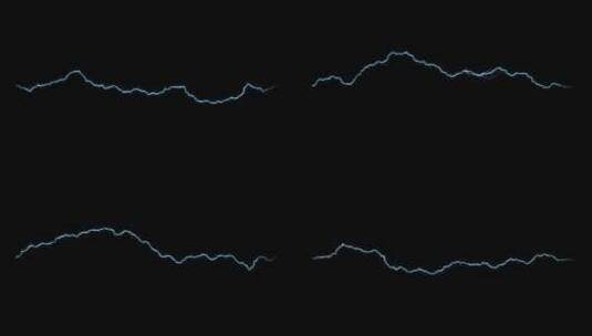 雷电特效素材高清在线视频素材下载