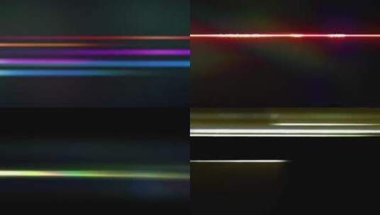 4k水平条纹光线视频光效素材合集10高清在线视频素材下载