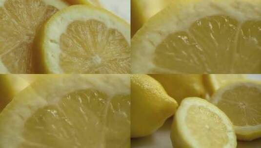 新鲜的柠檬高清素材高清在线视频素材下载