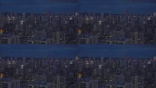 重庆城市夜景1高清在线视频素材下载