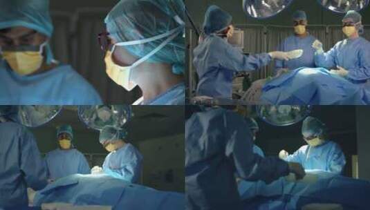 【合集】医生手术台上工作高清在线视频素材下载