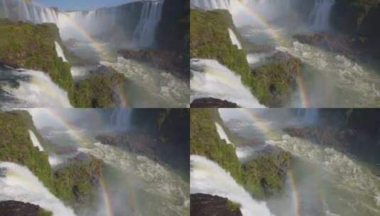 震撼瀑布自然景观高清在线视频素材下载