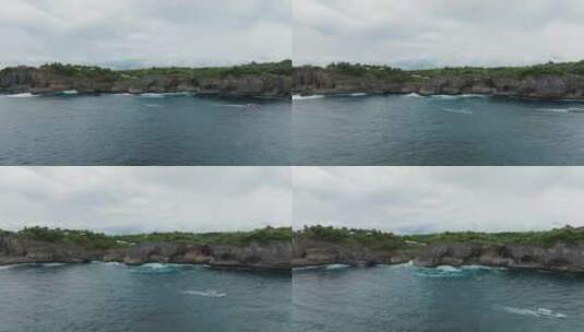 航拍佩尼达岛高清在线视频素材下载