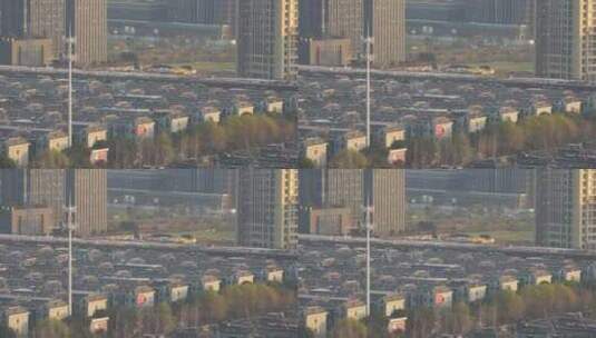 杭州城市 居民住房高清在线视频素材下载