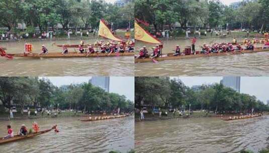 中国广东省广州市天河汇彩路深涌招景高清在线视频素材下载