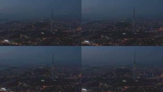 伊斯坦布尔摩天大楼，伊斯坦布尔从上面，伊高清在线视频素材下载