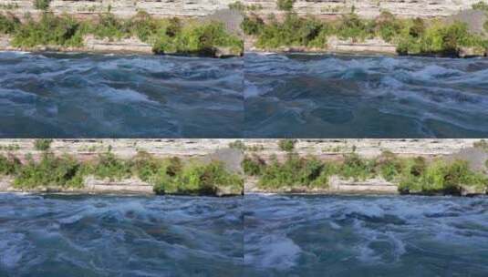 河流流动的慢动作镜头高清在线视频素材下载