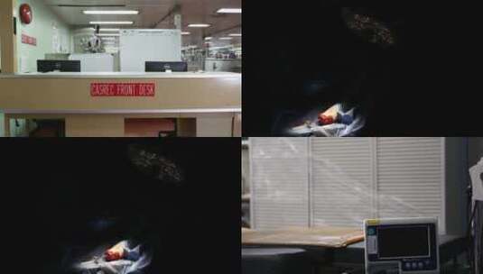 美国海军医院里的场景高清在线视频素材下载