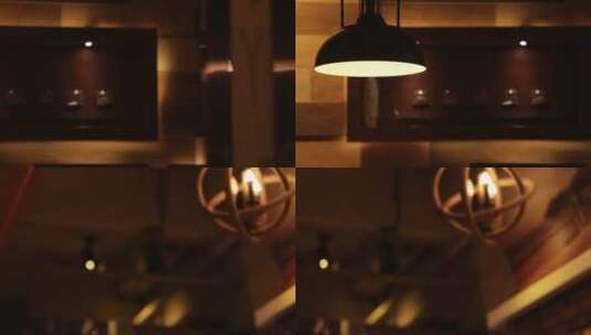 【镜头合集】灯具蜡烛光明灯泡古堡氛围高清在线视频素材下载