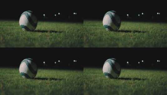 踢足球特写镜头高清在线视频素材下载