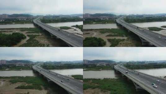福州三江口大桥高清在线视频素材下载