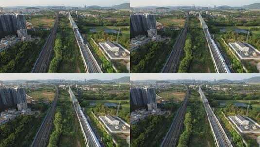 中国高铁和高速高清在线视频素材下载