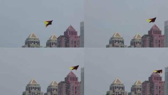 风筝在天上飞10高清在线视频素材下载