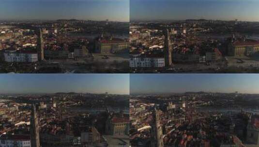 航拍城市高清在线视频素材下载