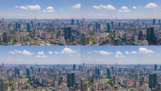 武汉城市航拍风光高清在线视频素材下载