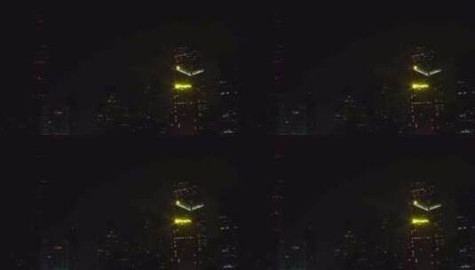 东方明珠 城市CBD 黄浦江 夜上海高清在线视频素材下载