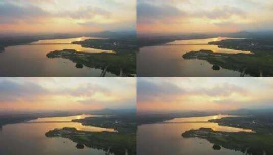 美丽的天平湖高清在线视频素材下载