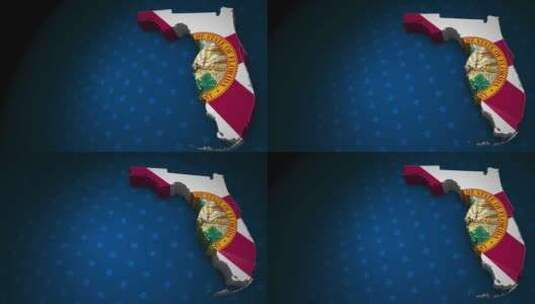 佛罗里达州选举背景4K-7包高清在线视频素材下载