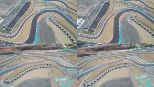 成都天府国际赛道赛车场车道跑道航拍空镜高清在线视频素材下载