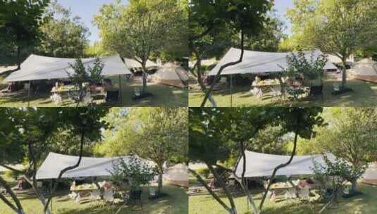 户外帐篷露营高清在线视频素材下载