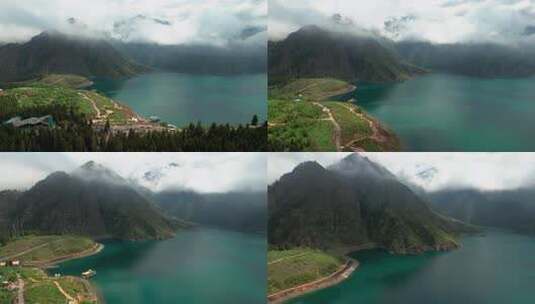 自然风景 大美山川 唯美治愈 高山流水高清在线视频素材下载