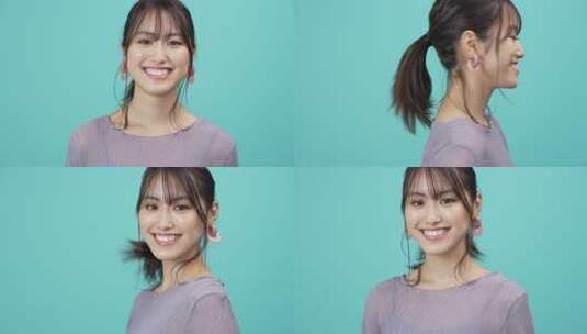 笑一回女性高清在线视频素材下载