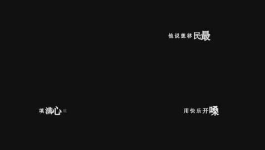 王心凌-失恋歌迷党歌词视频素材高清在线视频素材下载