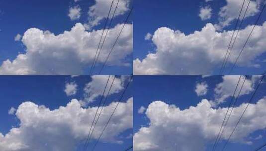 天空中的云朵空镜头高清在线视频素材下载