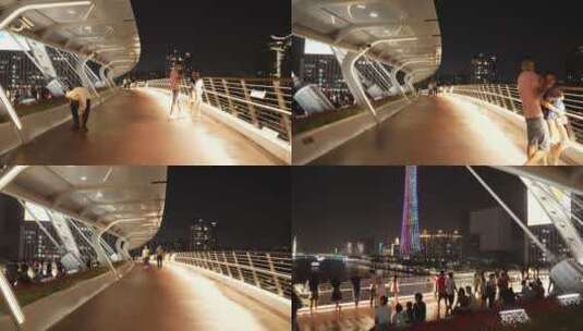 广州海心桥高清在线视频素材下载