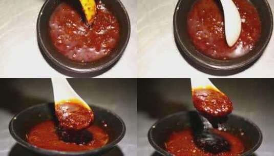 辣椒泡椒中式调料香料高清在线视频素材下载