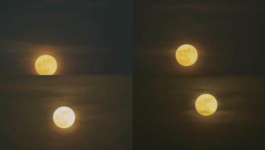超级月亮高清在线视频素材下载