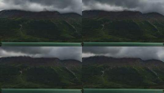 夜里山上的云延时拍摄高清在线视频素材下载