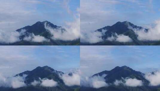 高山云雾缭绕高清在线视频素材下载