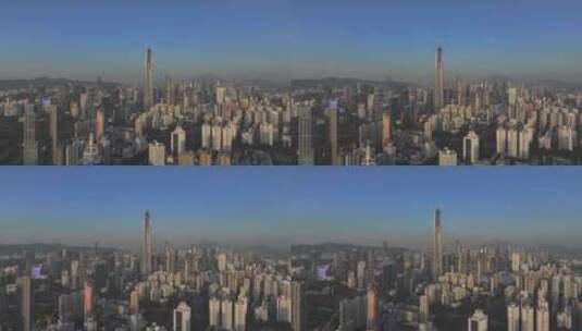 航拍平安大厦全景18高清在线视频素材下载