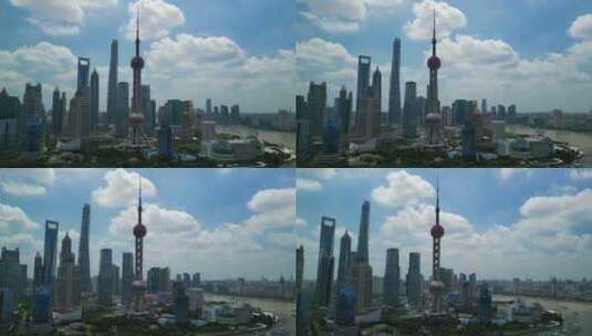 上海东方明珠陆家嘴高清在线视频素材下载