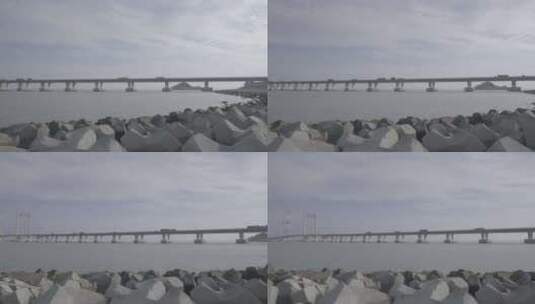 江东大桥高清在线视频素材下载