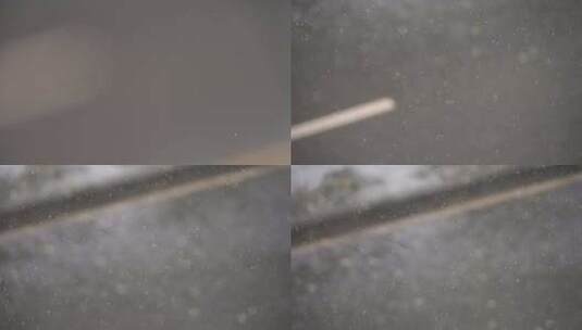 小雪 雪天高清在线视频素材下载