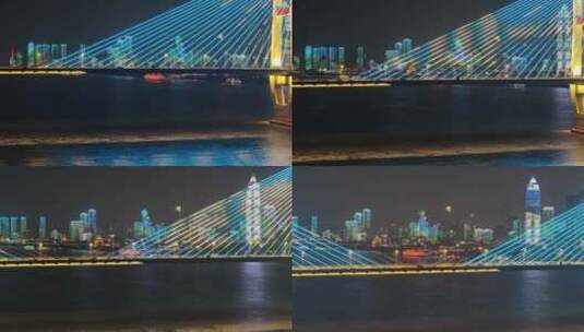 武汉长江二桥视频原始素材高清在线视频素材下载
