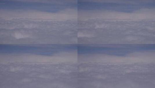 飞机 飞行 天空 蓝天白云 航拍高清在线视频素材下载