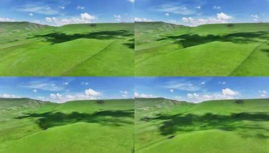 新疆唯美草原航拍4高清在线视频素材下载