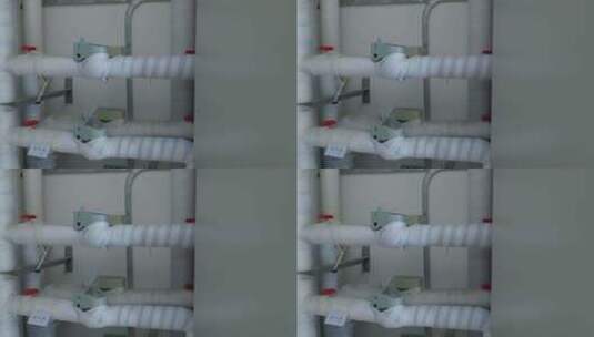 小区供水管道高清在线视频素材下载