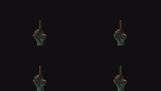 手指点击虚拟界面素材高清在线视频素材下载