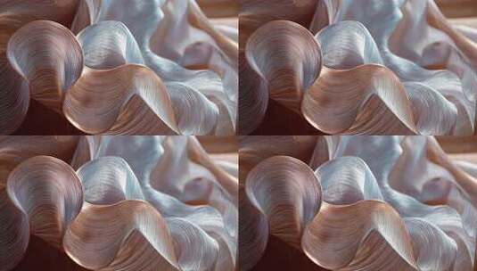 抽象线条波浪纹理素材高清在线视频素材下载